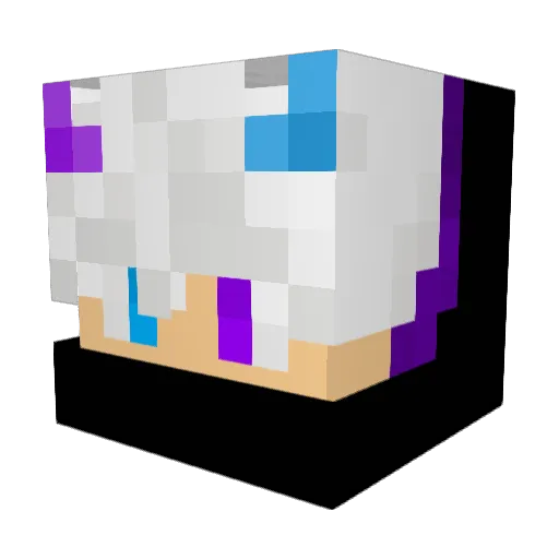 Chefman05 Minecraft avatar head, 3D render