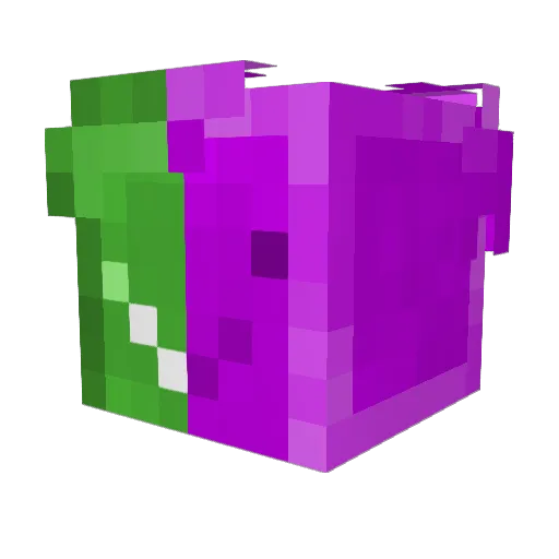 Chefrok Minecraft avatar head, 3D render