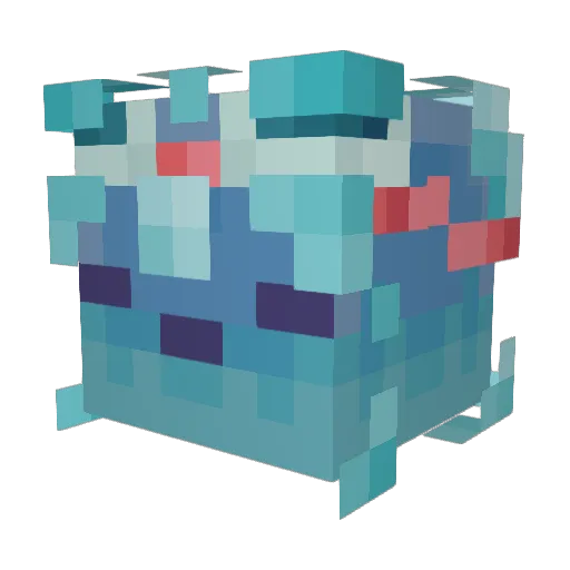 Chegurt Minecraft avatar head, 3D render