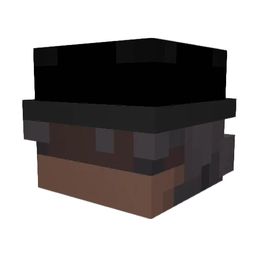 Cheif_M Minecraft avatar head, 3D render