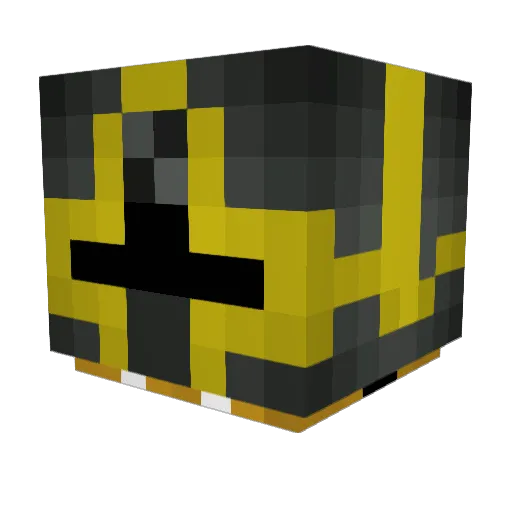 Chemiclaoxcide Minecraft avatar head, 3D render