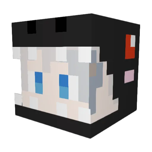 ChenChangAn223 Minecraft avatar head, 3D render