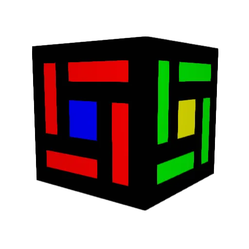 CheneySama Minecraft avatar head, 3D render