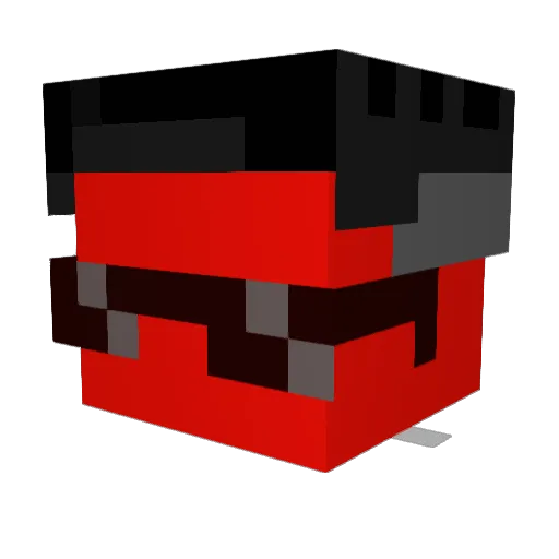 Cheneyboi Minecraft avatar head, 3D render