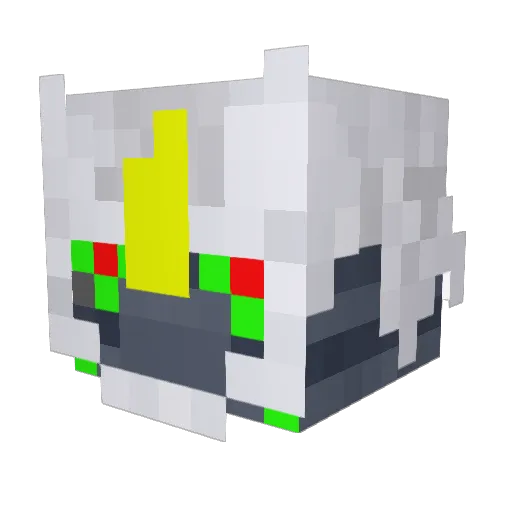 ChengIsInBed Minecraft avatar head, 3D render