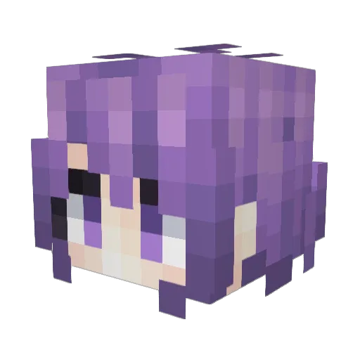 Cheng_Yu_Qiu Minecraft avatar head, 3D render