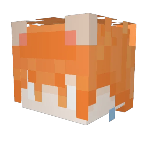 Chenry_MC Minecraft avatar head, 3D render