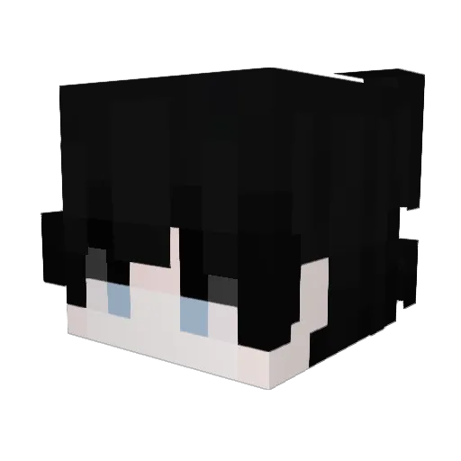CheolLee2 Minecraft avatar head, 3D render