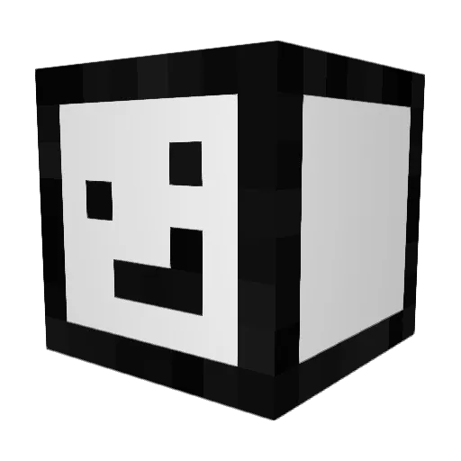 Cheon_Ho_ Minecraft avatar head, 3D render