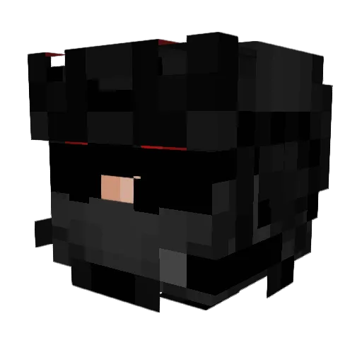 Chepemgg Minecraft avatar head, 3D render