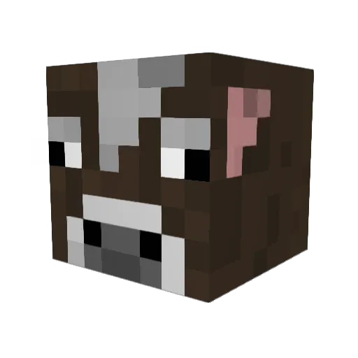 Chequered_Shirt Minecraft avatar head, 3D render