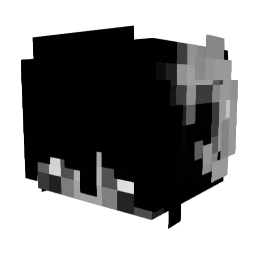 CherishAlone Minecraft avatar head, 3D render