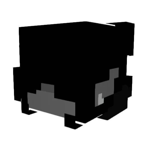 CherriDonuts Minecraft avatar head, 3D render
