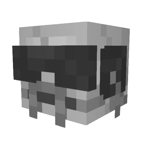 CherryEvans91 Minecraft avatar head, 3D render