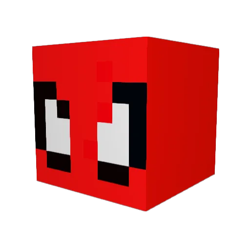 CherryJerry3 Minecraft avatar head, 3D render