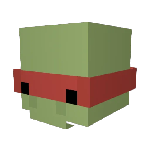 Cherry_Casino Minecraft avatar head, 3D render