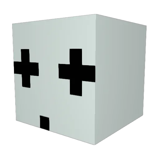 Cherryshock93 Minecraft avatar head, 3D render