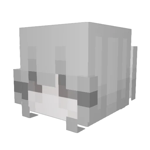 Cherryyy_iu Minecraft avatar head, 3D render