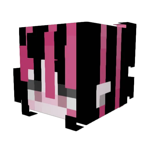 Cherryzz993 Minecraft avatar head, 3D render