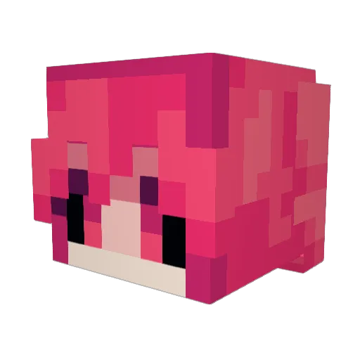 CherylsDeath Minecraft avatar head, 3D render