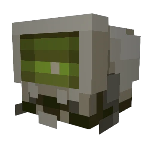 Cheshire_Smiless Minecraft avatar head, 3D render