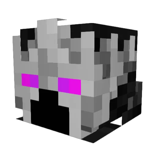 ChesterWeb Minecraft avatar head, 3D render