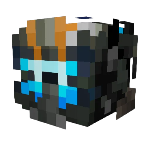 Chester_Bear Minecraft avatar head, 3D render