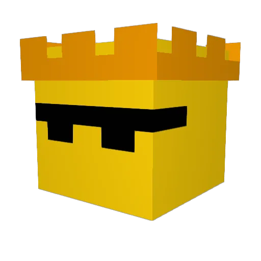 ChestertheBald1 Minecraft avatar head, 3D render