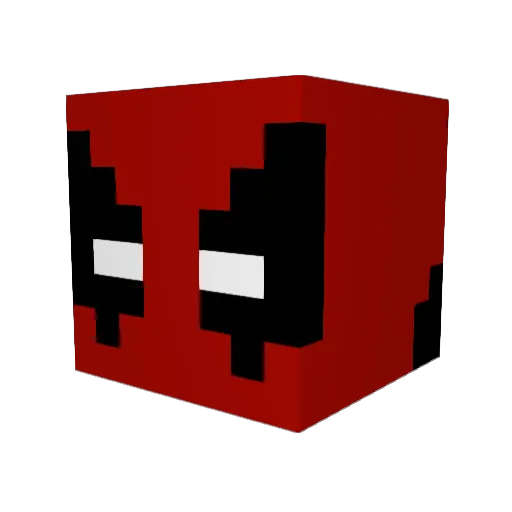 Chestpro Minecraft avatar head, 3D render