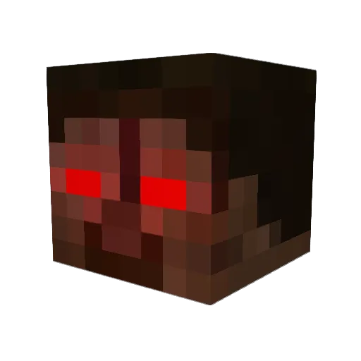 ChesyGarlicBread Minecraft avatar head, 3D render