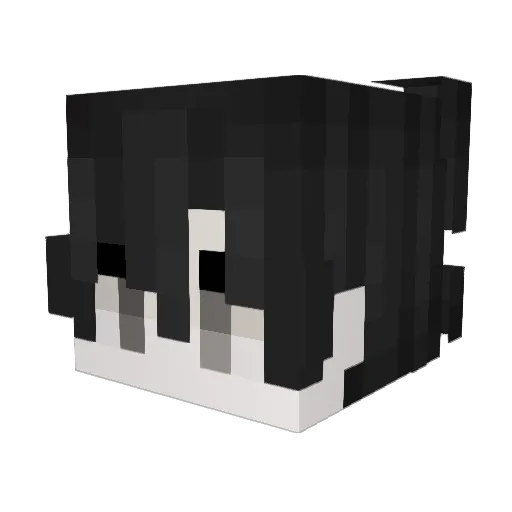 CheungLeslie Minecraft avatar head, 3D render