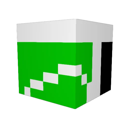 ChevansPlayzMC Minecraft avatar head, 3D render