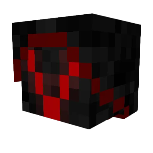 ChevoDuDo Minecraft avatar head, 3D render