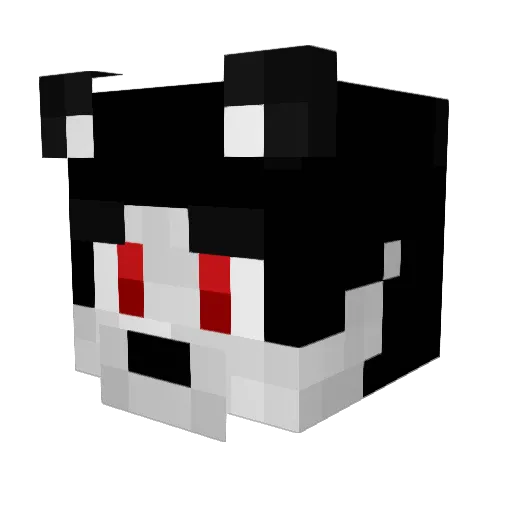 Chevy43 Minecraft avatar head, 3D render
