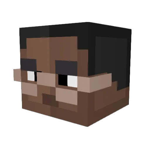 ChevyXLgamer Minecraft avatar head, 3D render