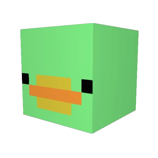 Chewbaca317 Minecraft avatar head, 3D render