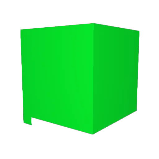 Chewichow69 Minecraft avatar head, 3D render
