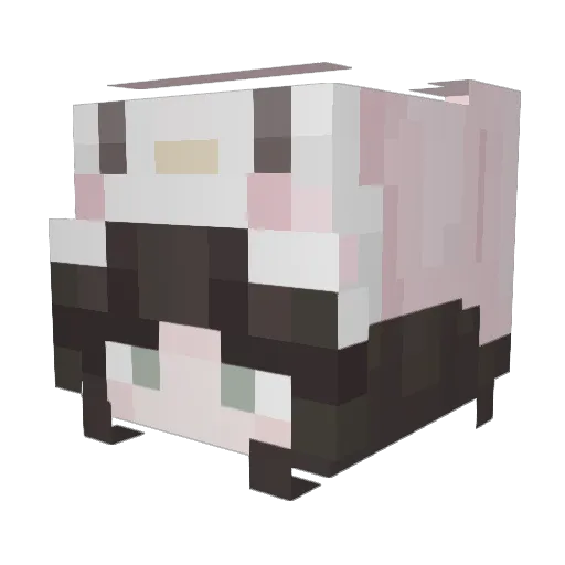 ChexMC Minecraft avatar head, 3D render