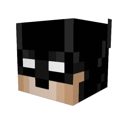 Chexy69 Minecraft avatar head, 3D render