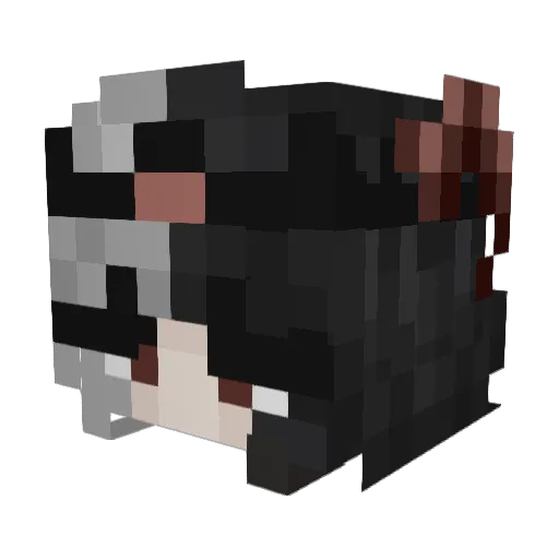 CheyRod Minecraft avatar head, 3D render