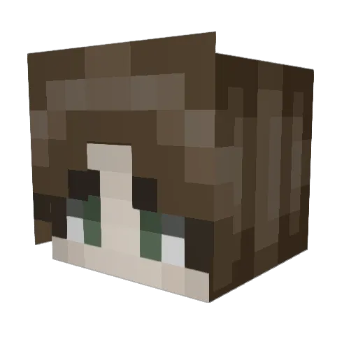 CheyenneUKL337 Minecraft avatar head, 3D render