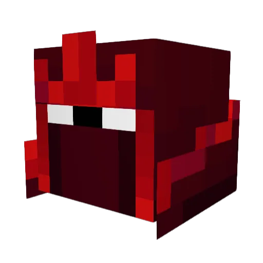 Cheytan Minecraft avatar head, 3D render