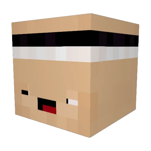 ChezaR_KinG Minecraft avatar head, 3D render
