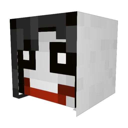 Chezzeroni Minecraft avatar head, 3D render