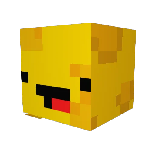 Chezzyboi Minecraft avatar head, 3D render