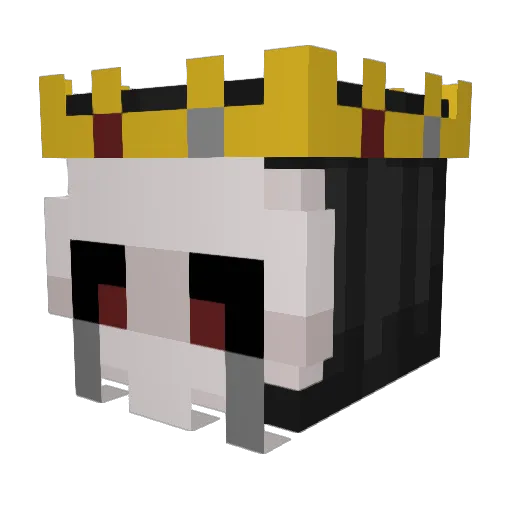Chi_Nugget Minecraft avatar head, 3D render
