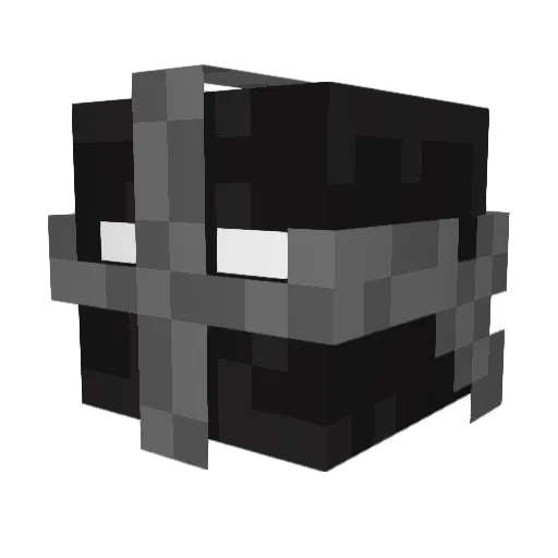 Chi_Rider Minecraft avatar head, 3D render