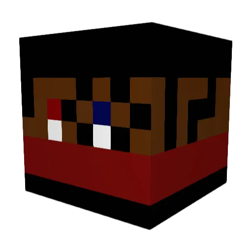 Chi_okami0 Minecraft avatar head, 3D render