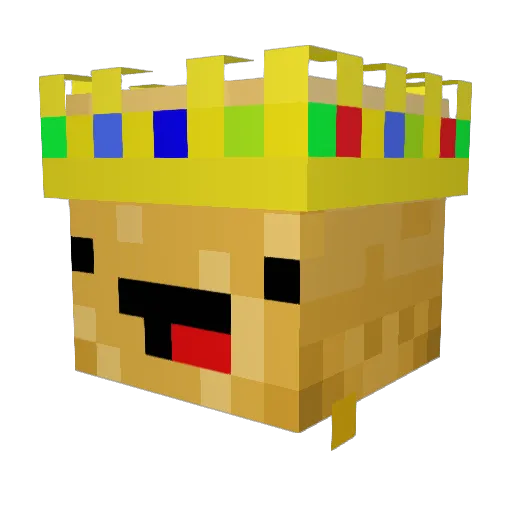 Chibb_treg Minecraft avatar head, 3D render