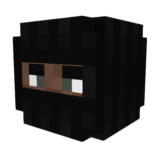 ChickWithRooster Minecraft avatar head, 3D render